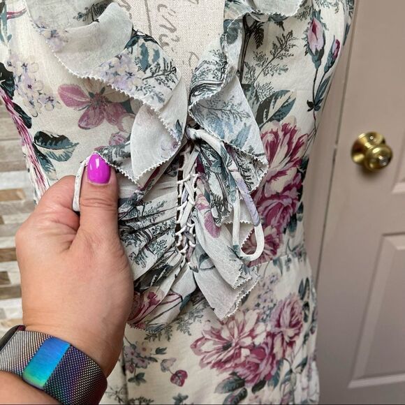 Secret Mission Emmeline Maxi Dress - Romantic Floral Sz M NWT - Picture 12 of 15